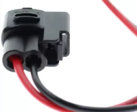 Auto Parts Automotive Electrical Housing Wire Automotive Socket Black Connector for Car 2-pin Female MG640605 - image 4